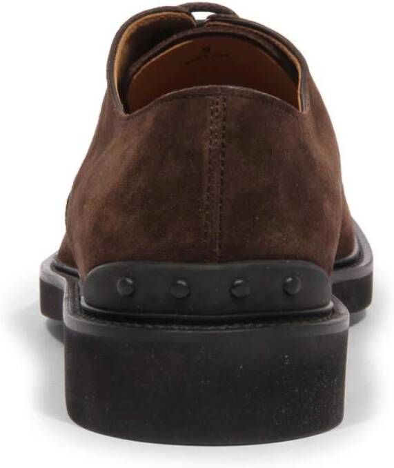 Tod's Suède veterschoenen gemaakt in Italië