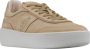 TOD'S Suède Veterschoenen voor dames Beige Dames - Thumbnail 2