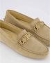 TOD'S Dames Gommino Driving Loafer Beige Dames - Thumbnail 10