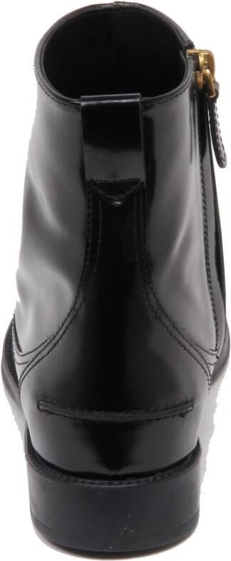 Tod's Vintage effect laars schoen met franje