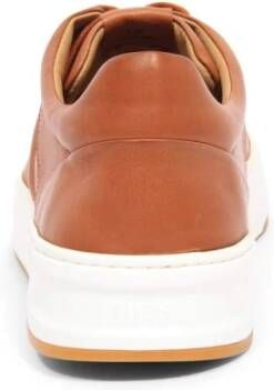 Tod's Vintage Effect Schoenen Wijde Pasvorm Vetersluiting