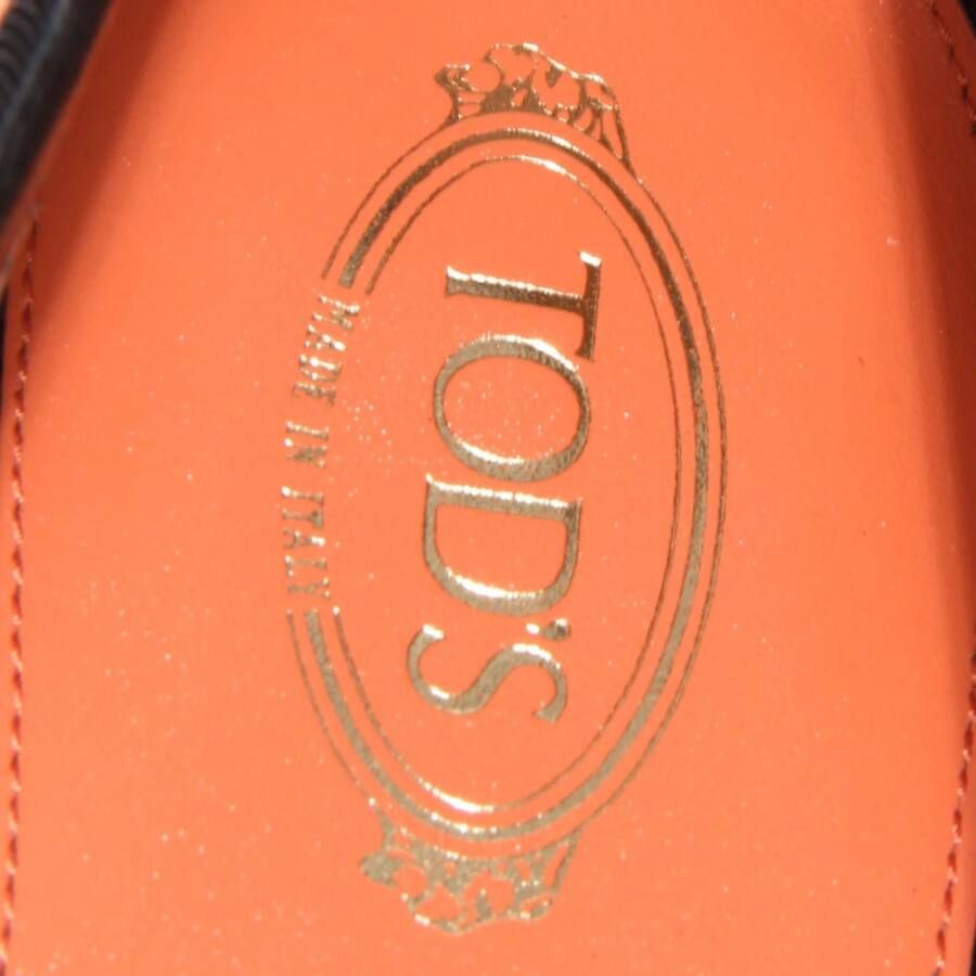 Tod's Vintage Oranje Loafer Schoenen