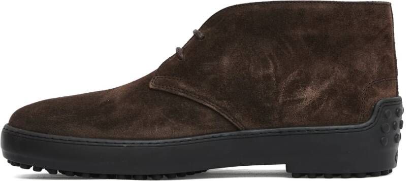 Tod's Winter Enkellaarzen Marrone