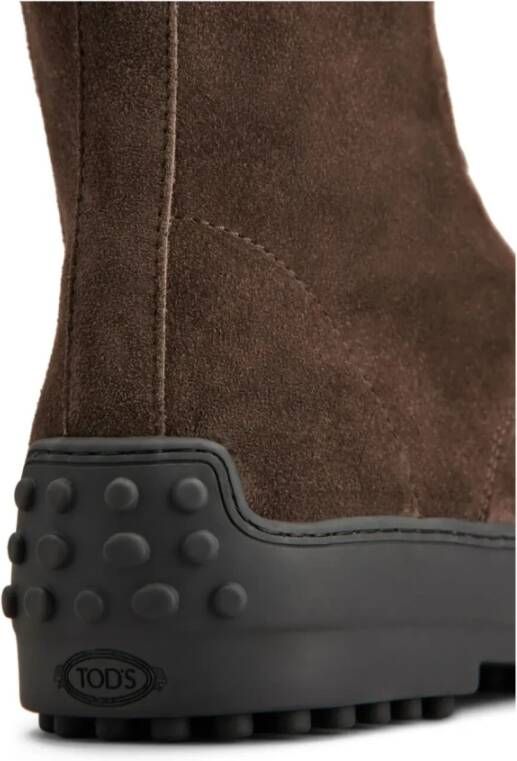 Tod's Winter Hoge Veterschoenen