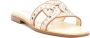 TOD'S Wit leren instap sandalen met studs White Dames - Thumbnail 2