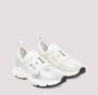 TOD'S Witte Katoenen Sneakers Amandel Teen Multicolor Dames - Thumbnail 3