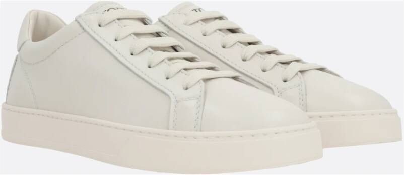 TOD'S Witte Sneakers met Studs White Heren