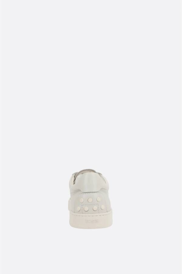 TOD'S Witte Sneakers met Studs White Heren