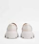 TOD'S Witte leren franje loafer White Dames - Thumbnail 4