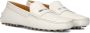 TOD&apos;S Mocassins Dames Gommino 22l Baffo Metallo Maat: 40 Materiaal: Leer Kleur: Wit - Thumbnail 2