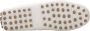 Tod's Witte Leren Sneakers met Metalen Staaf - Thumbnail 2