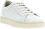 TOD'S Witte Leren Veterschoenen White Heren - Thumbnail 2