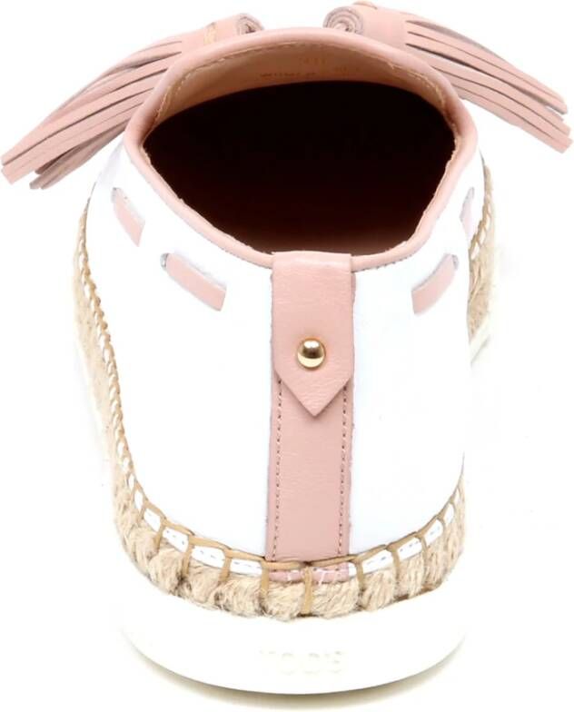 Tod's Witte Loafer Instap Schoen
