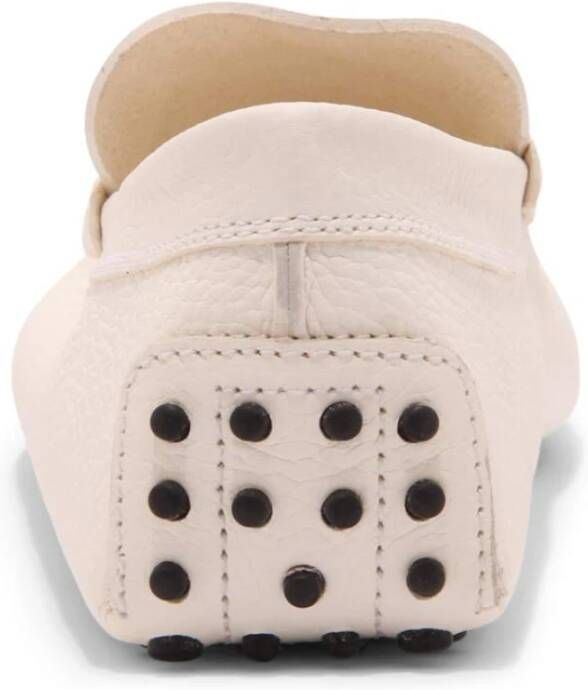 Tod's Witte Loafer Schoen Gommino Stijl