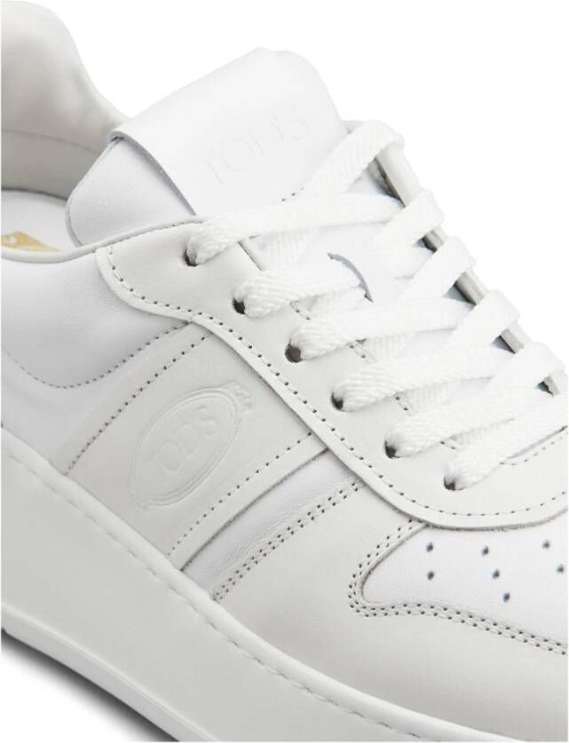 TOD'S Witte Platform Sneakers White Dames