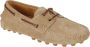 TOD'S Witte platte bootschoenen Brown Dames - Thumbnail 2