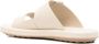 Tod's Witte Platte Sandaal met Metalen Gesp - Thumbnail 2