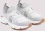 TOD'S Grijze Gebreide Sneakers met Leren Ketting Gray Dames - Thumbnail 19