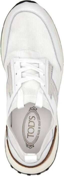 TOD'S Witte Sneakers voor Heren Wit Heren