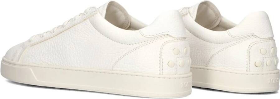 Tod's Witte Veterschoenen voor Heren