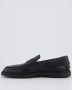 TOD'S Zwarte leren mocassin met rubberen zool Black Heren - Thumbnail 5