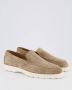 TOD'S Suède instaploafers met iconisch monogram Brown Heren - Thumbnail 5