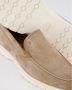 TOD'S Suède instaploafers met iconisch monogram Brown Heren - Thumbnail 6