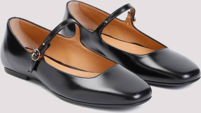 TOD'S Zwarte Ballerina's voor Vrouwen Black Dames