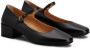 Tod's Zwarte Blokhak Enkelband Schoenen - Thumbnail 2