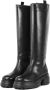 TOD&apos;S Hoge Laarzen Dames Xxw84k0hn40goc Maat: 40 Materiaal: Leer Kleur: Zwart - Thumbnail 2