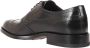 Tod's Zwarte leren Derby schoenen met iconische zool - Thumbnail 2