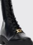 Tod's Zwarte leren enkellaarsjes - Thumbnail 2