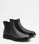 TOD'S Zwarte Laarzen met 98% Katoen Zwart Heren - Thumbnail 2