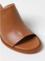 Tod's Zwarte Leren Hak Sandalen - Thumbnail 2