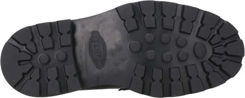 Tod's Zwarte Leren Herenloafers
