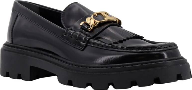 TOD'S Zwarte Loafer Schoenen voor Vrouwen Black Dames