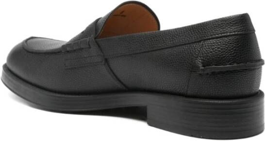 Tod's Zwarte Leren Loafers