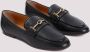 TOD'S Zwarte Leren Loafers Blue Dames - Thumbnail 3
