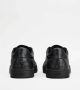 TOD'S Zwarte Leren Minimalistische Sneakers Black Heren - Thumbnail 2