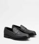 TOD'S Zwarte platte schoenen met 98% katoen Black Heren - Thumbnail 2