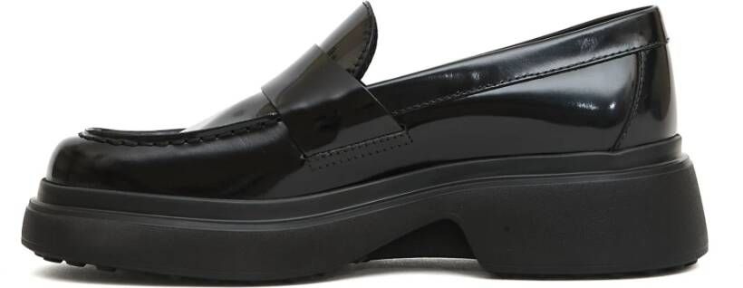 Tod's Zwarte Leren Mocassins Stijlvolle Schoenen