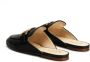 TOD'S Zwarte leren muiltjes met kettingdetail Black Dames - Thumbnail 2