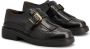TOD'S Zwarte Leren Platte Schoenen Franje Detail Black Dames - Thumbnail 9