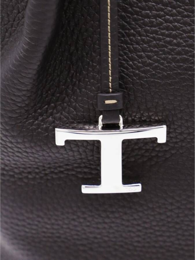 Tod's Zwarte Leren Schoenen