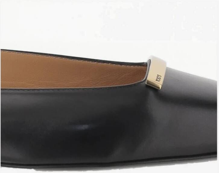 Tod's Zwarte Leren Schoenen
