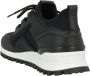 TOD'S Zwarte Leren Sneakers met Twee-Tinten Zool Black Heren - Thumbnail 2
