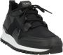 TOD'S Zwarte Leren Sneakers met Twee-Tinten Zool Black Heren - Thumbnail 3