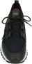 TOD'S Zwarte Leren Sneakers met Twee-Tinten Zool Black Heren - Thumbnail 4
