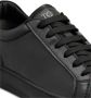 TOD'S Zwarte Leren Sneakers Veters Ronde Neus Black Heren - Thumbnail 3