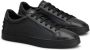 TOD'S Zwarte Leren Sneakers Veters Ronde Neus Black Heren - Thumbnail 5